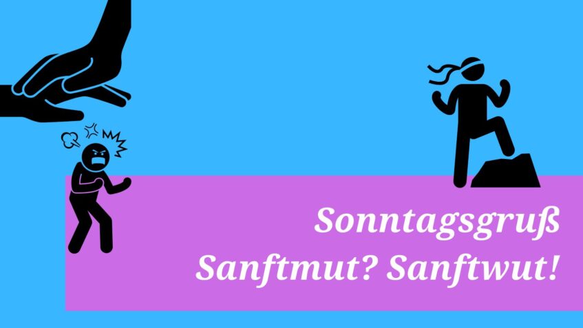 Sonntagsgruß: Sanftmut? Sanftwut!